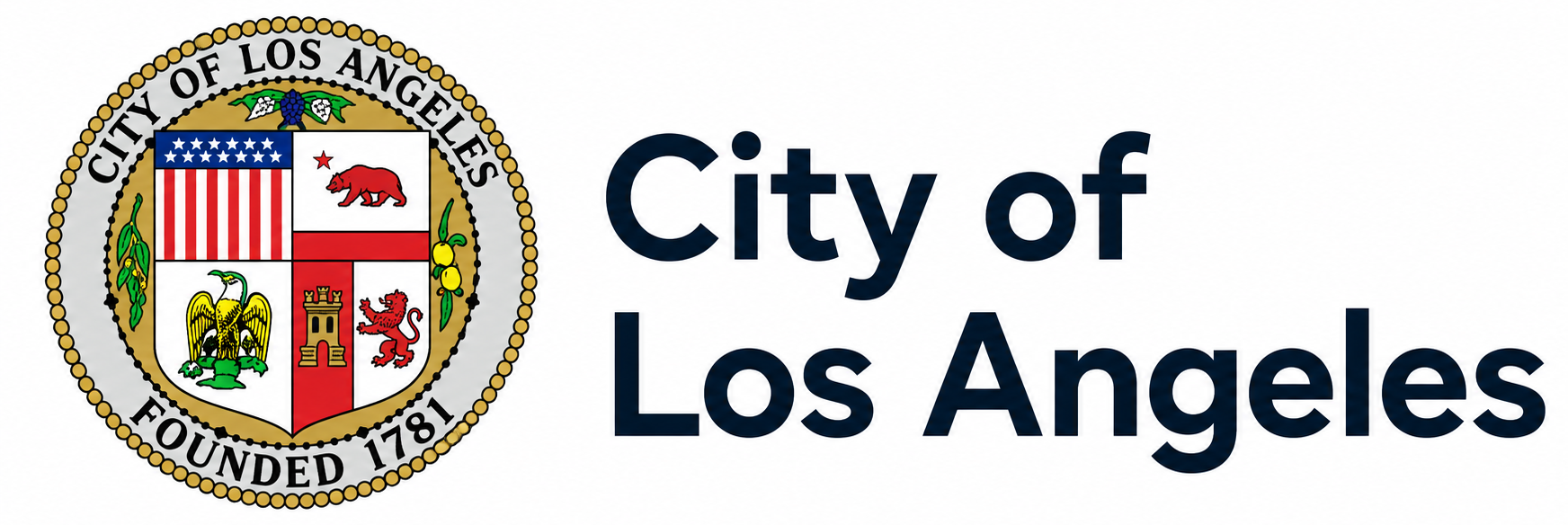 City of Los Angeles Plaque